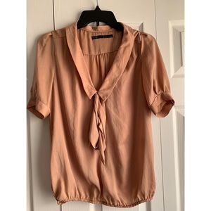 Zara basic blouse
